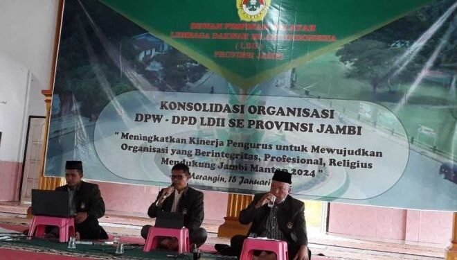Konsolidasi Organisasi: Ketua DPW LDII Jambi Ingatkan Pentingnya Publikasi Kegiatan